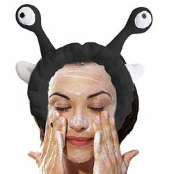 Flauschiges Stirnband zum Waschen des Gesichts headband skincare Widerstandsfähiges Schneckenaugen Stirnband Frauen Mädchen Plüsch Haarband für Make-up, Laufen, Yoga, Plüsch Haarschmuck für die von Hudhowks