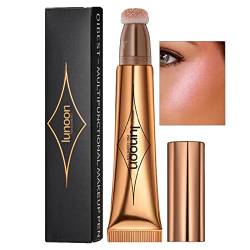 Flüssiger Rouge-Stick contouring stick cream contour Cremiger 3-in-1-Multi-Stick Vielseitiger Highlighter-Make-up-Stift fügt Schimmer hinzu und verblendet Highlighter Contouring Pen von Hudhowks