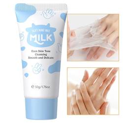 Handwachs | 50 g Peel Off Hand Film Milk Pflegendes Handwachs | Effektives und mildes Milch-Handwachs, Geschenk für Großmutter, Freundin, Ehefrau, Mutter Hudhowks von Hudhowks