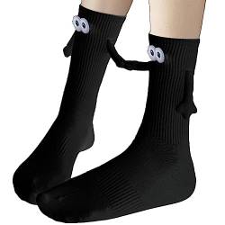 Lustige Socken Magnetische Saug 3D die Hände hält Socken lustige Unisex Socken magnetische Saug Paar Socken Paar Geschenke für Damen und Herren,niedliche lustige 3D Hand Paar Socken von Hudhowks