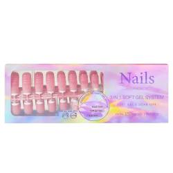 Weiße French Tip Press on Nails | 150 Stück künstliche French-Nägel mit vollständiger Abdeckung für Frauen,Schönheitsprodukte für Zuhause, Hochzeit, Dating, Treffen, Party, Reisen Hudhowks von Hudhowks