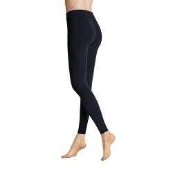 Hudson Damen Leggings Seamless Rollrand 90 DEN Marine 0337 XS/S von Hudson