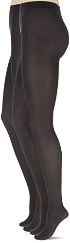 Hudson Damen Simply 40 2-Pack semi-Blickdicht matt Strumpfhose, 55 DEN, Black 0005, 48/50 (2er Pack) von Hudson