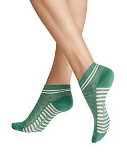 Hudson Damen Sneaker Socken College Fashion Bud-green 0844 35/38 von Hudson