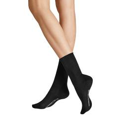 Hudson Damen Socken Relax Soft druckfreier Bund Black 0005 39/42 von Hudson