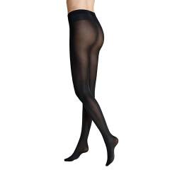 Hudson Damen Strumpfhose Micro 50 semi-blickdicht 50 DEN Black 0005 42/44 von Hudson