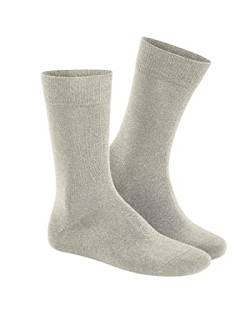 Hudson Herren Relax Cotton Socken, 4 paar , Beige (Linnen 0748),41/42 von Hudson