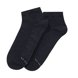 Hudson Herren Sneaker Socken Dry Cotton feuchtigkeitsregulierend Marine 0335 39/42 von Hudson