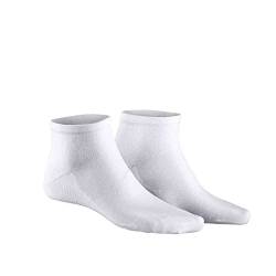 Hudson Herren Sneaker Socken Dry Cotton feuchtigkeitsregulierend White 0008 39/42 von Hudson