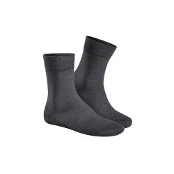 Hudson Herren Socken Relax Cotton weich Grau-mel. 0550 43/46 von Hudson