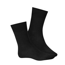 Hudson Herren Socken Relax Exquisit wärmend Black 0005 41/42 von Hudson