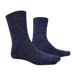 Hudson Unisex Summer Flash SOU Socken, Marine-Mel, 39/42 von Hudson