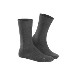 KUNERT Herren Air Plush Socken, Grau-Mel., 39-42 EU von Hudson