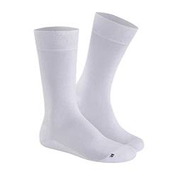 KUNERT Herren Air Plush Socken, Weiß, 39-42 EU von Hudson