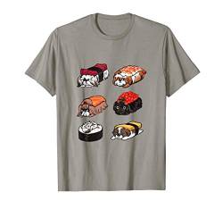 Sushi Shih Tzu T-Shirt von Huebucket