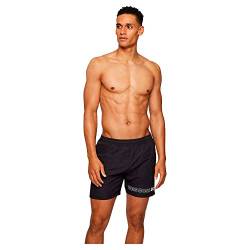 BOSS Herren Badeshorts Beachwear Badehose Dolphin Quick-Dry, Farbe:Schwarz, Artikel:-007 Black, Größe:M von Hugo Boss