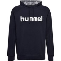 HUMMEL Fußball - Teamsport Textil - Sweatshirts Cotton Logo Hoody Schwar von Hummel