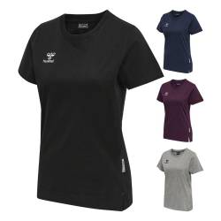 hummel Move Grid Baumwoll T-Shirt Damen 214793 von Hummel