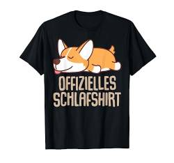 Offizielles Schlafshirt Hund T-Shirt von Hund Schlafshirt