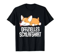 Offizielles Schlafshirt Hund T-Shirt von Hund Schlafshirt