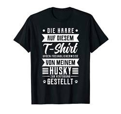 Lustiges Süßes Husky Geschenk Für Damen Und Herren T-Shirt von Hunde Husky Mama Papa Geschenkidee T-Shirt