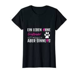 Großpudel Hundebesitzerin Spruch Geschenk Violett T-Shirt von Hundesport Hundeplatz - Lustige Sprüche Damen Mode