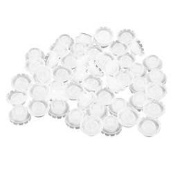 50 Stuecke Persoenliche Wimpern Pfropfen Wimpern Schnell Bluehende Tasse Ring Wimpern Verlaengerung Klebstoff Halterung von Hundnsney