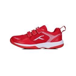 Hundred Herren Court Star Badminton Shoes, Red White, 35 EU von Hundred