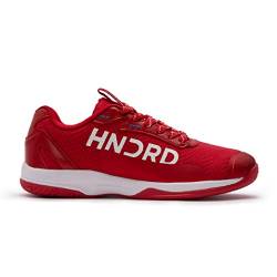 Hundred Herren Xoom Pro Sneaker, Red/White, 39 EU von Hundred