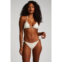 Hunkemöller Bikini Slip Cheeky Tanga Maui Crochet Weiß von Hunkemöller