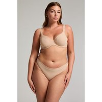 Hunkemöller String Mesh Beige von Hunkemöller