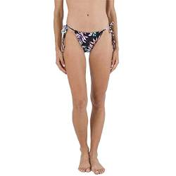 Hurley Damen Lost Paradise Slider Tie Side Cheeky Bikini Bottoms, M von Hurley