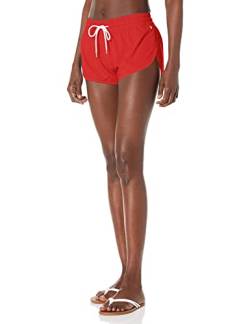 Hurley Damen Phantom Solid, 6,3 cm Boardshorts, Roter Pfeffer, L von Hurley