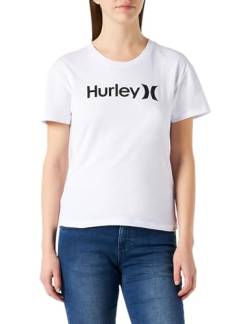 Hurley Damen W Fortune Girlfriend Tee T-Shirt, schwarz, S von Hurley