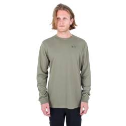 Hurley Herren Evd Explr Supply Ls T-Shirt, Army, M von Hurley