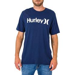 Hurley Herren Evd OAO Solid Ss T-Shirt, Night Force, S von Hurley