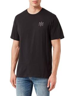 Hurley Herren Explore Marker Tee T-Shirt, Schwarz, L von Hurley