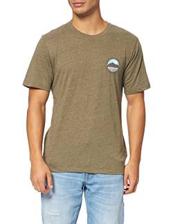 Hurley Herren M Evd Pacific Mt Est Ss T-Shirt, Grün (medium Olive), XL von Hurley