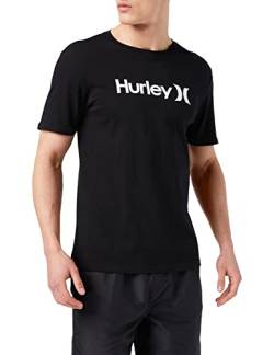 Hurley Herren M Evd WSH Core OAO Solid Tee T-Shirt, schwarz, S von Hurley