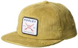 Hurley Herren M Tri Coast Hat Hut, Goldfarbenes Wildleder, Einheitsgröße von Hurley