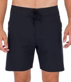 Hurley Herren Phantom Alpha Boardshorts, Schwarz, 30 cm von Hurley