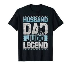 Kampfkunst Ehemann Dad Judo Legende Judo Herren T-Shirt von Husband Dad Legend All Hobbies