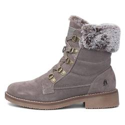 Hush Puppies Damen Florence Halblange Stiefel, Taupe, 39 EU von Hush Puppies