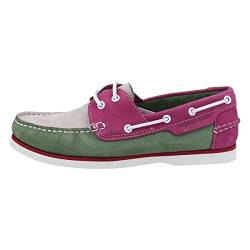 Hush Puppies Damen Hattie Bootsschuh, Grün, Rosa, Grau, 35.5 EU von Hush Puppies