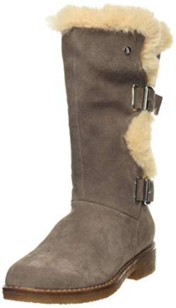 Hush Puppies Damen Megan Halblange Stiefel, grau, 38 EU von Hush Puppies