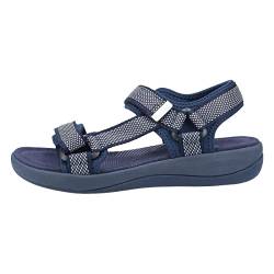 Hush Puppies Damen Sara Sandal Fischersandale, Navy, 38 EU von Hush Puppies