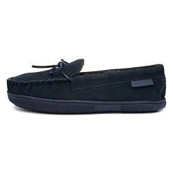 Hush Puppies Herren Ace Flache Hausschuhe, Blau (Navy Navy) von Hush Puppies