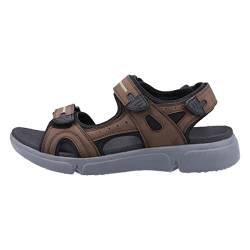 Hush Puppies Herren Castro Sandal Sportsandale, braun, 40.5 EU von Hush Puppies