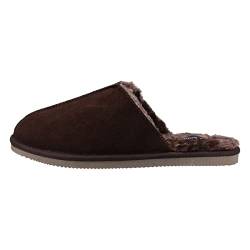 Hush Puppies Herren Coady Slipper Hausschuh, braun, 44.5 EU von Hush Puppies