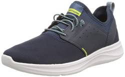 Hush Puppies Herren Elevate Bungee Sneaker, Navy, 40.5 EU von Hush Puppies